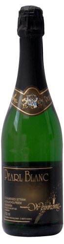 Weinkellerei Weinkönig - „Pearl Blanc“ Schäumendes Getränk aus alkoholfreiem BIO Wein